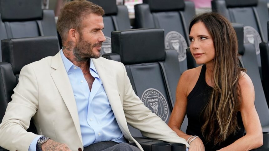 David and Victoria Beckham Enjoy Family Vacation in Italy