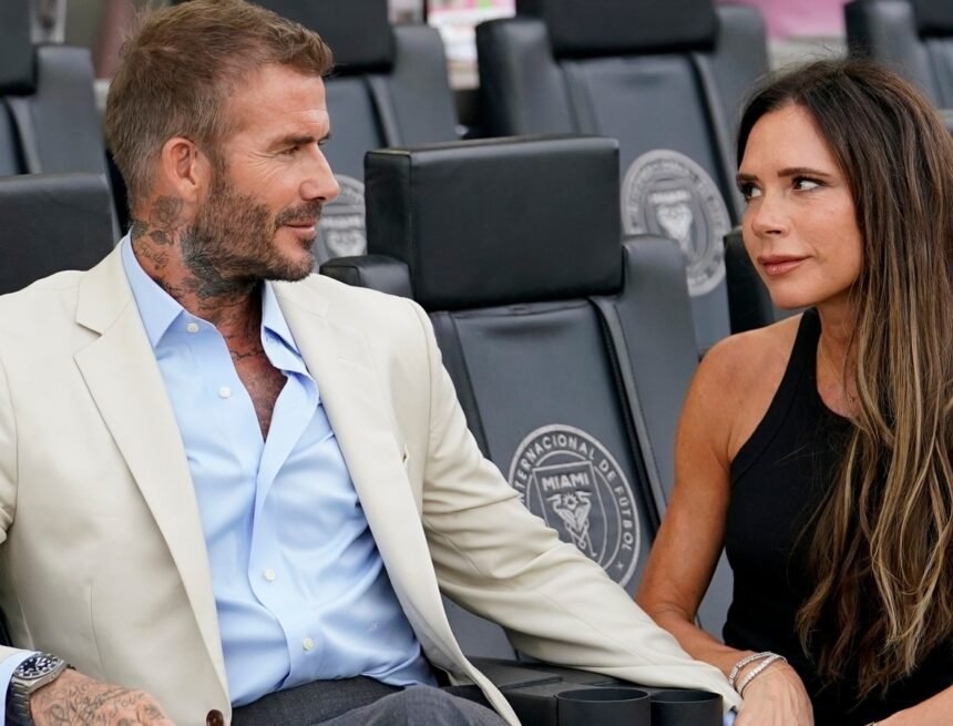 David and Victoria Beckham Enjoy Family Vacation in Italy