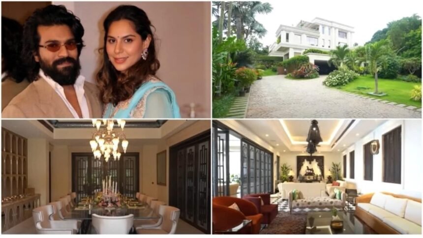Explore the Luxurious Hyderabad Home of Chiranjeevi and Ram Charan