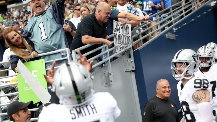 Geno Smith and Maxx Crosby's Controversial Gesture to Seahawks Fans