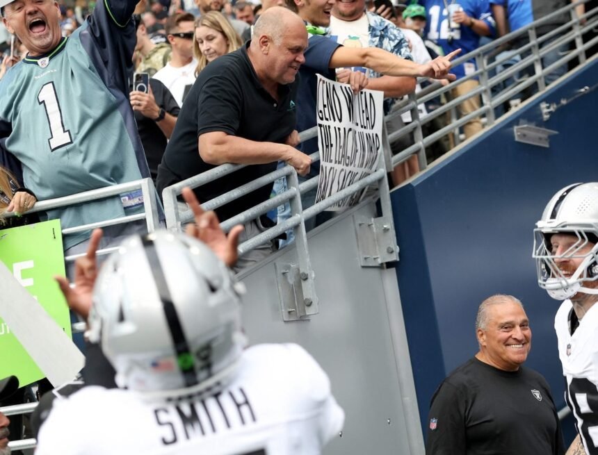 Geno Smith and Maxx Crosby's Controversial Gesture to Seahawks Fans