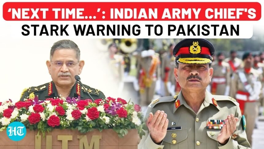 Indian Army Chief Issues Warning to Pakistan Amidst Promotion Mockery