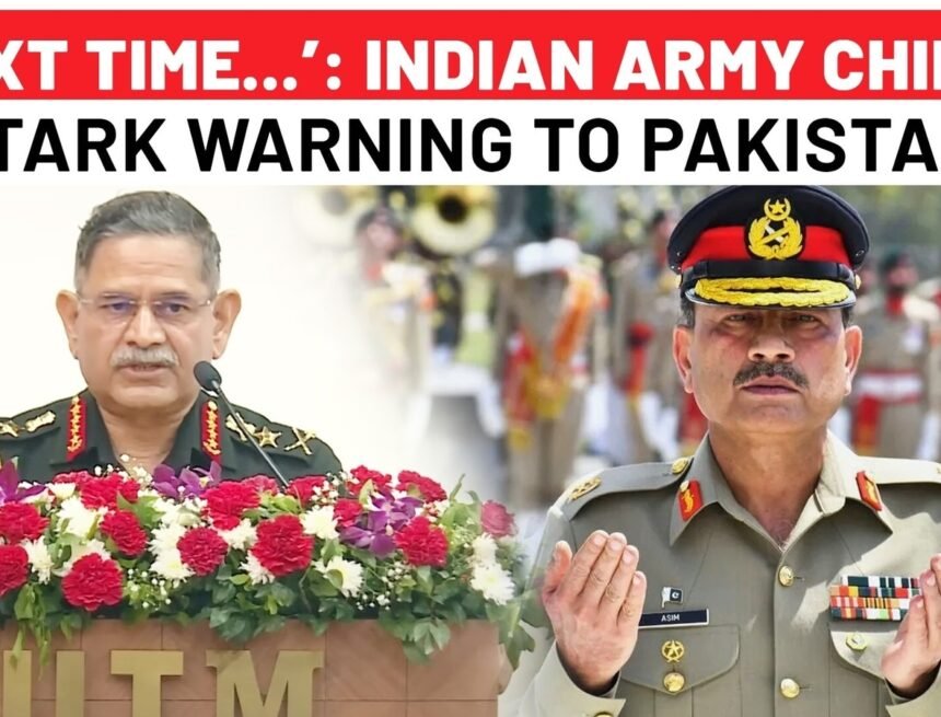 Indian Army Chief Issues Warning to Pakistan Amidst Promotion Mockery