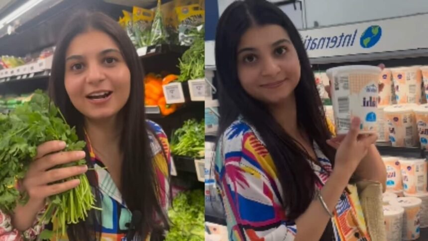 Indian Woman in Canada Highlights Grocery Prices, Ignites Debate