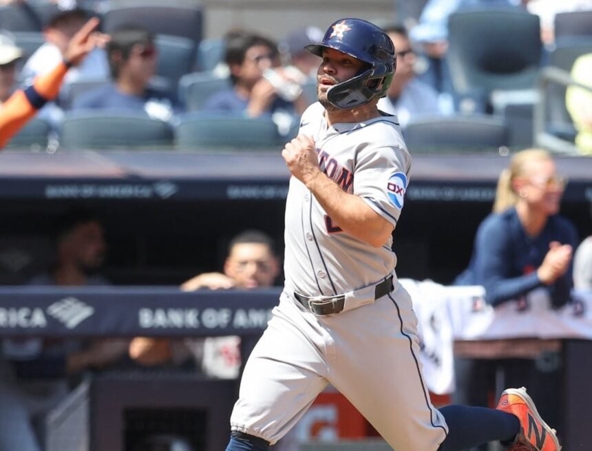 Jose Altuve Hits 250th Home Run as Astros Defeat Yankees 7-1