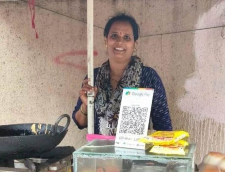Mumbai Woman Celebrates Mother's Vada Pav Stall and Resilience