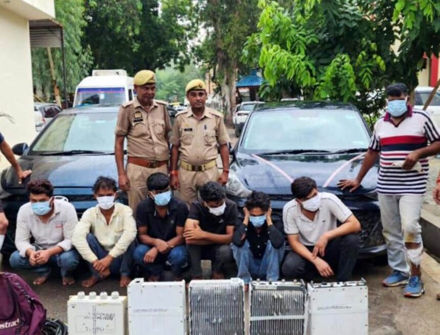 Noida Police Arrests Eight in Mobile Tower Equipment Theft Ring
