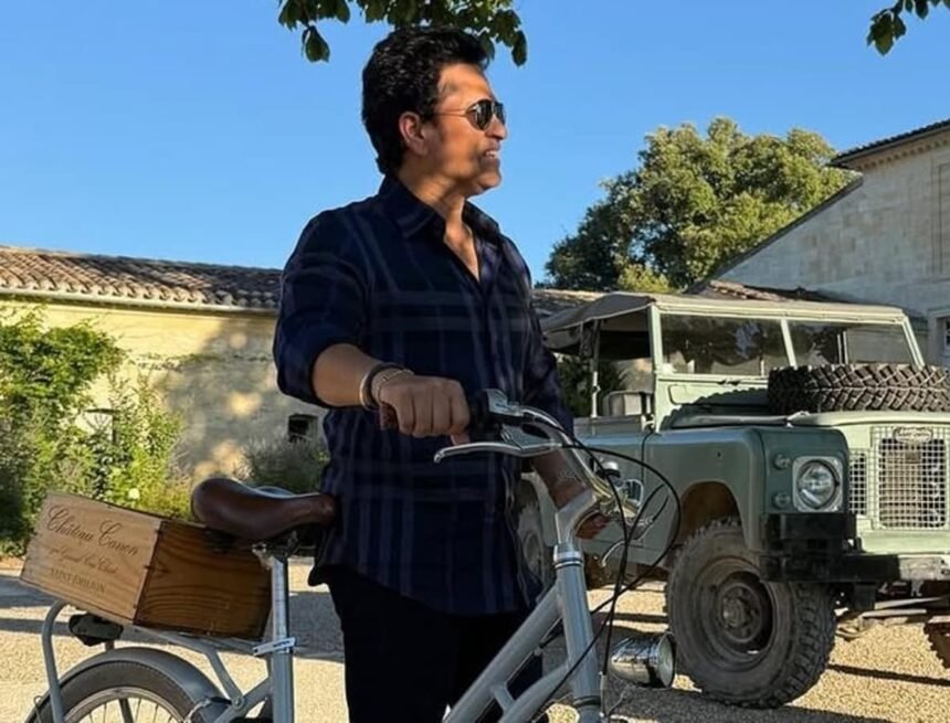Sachin Tendulkar's Scenic Vacation in Bordeaux, France